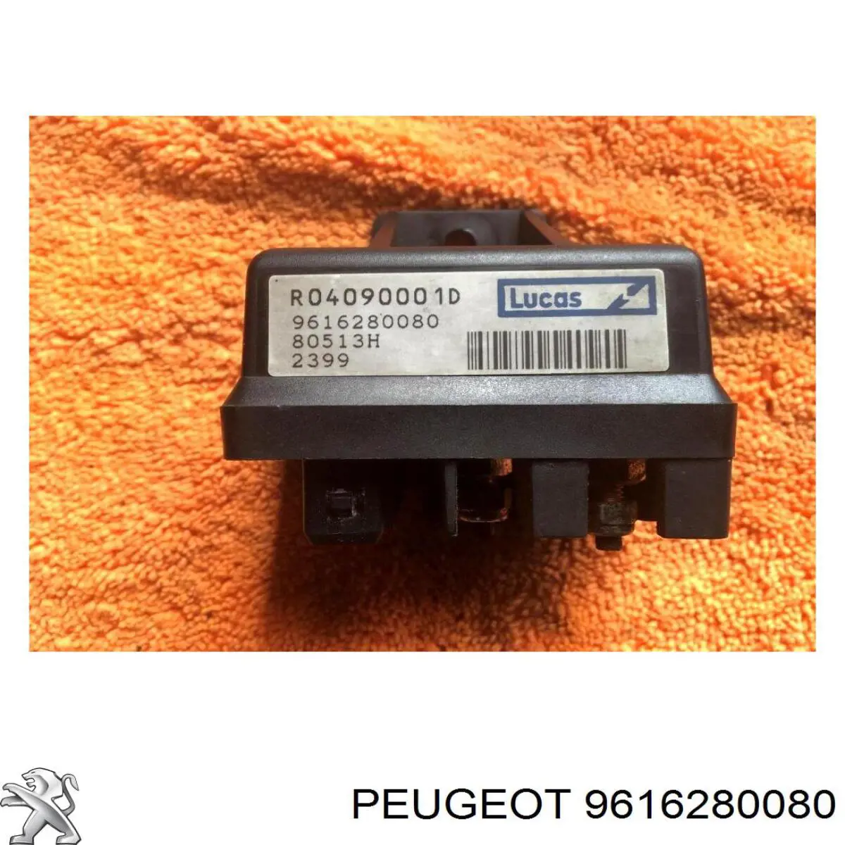 9616280080 Peugeot/Citroen Relê das velas de incandescência
