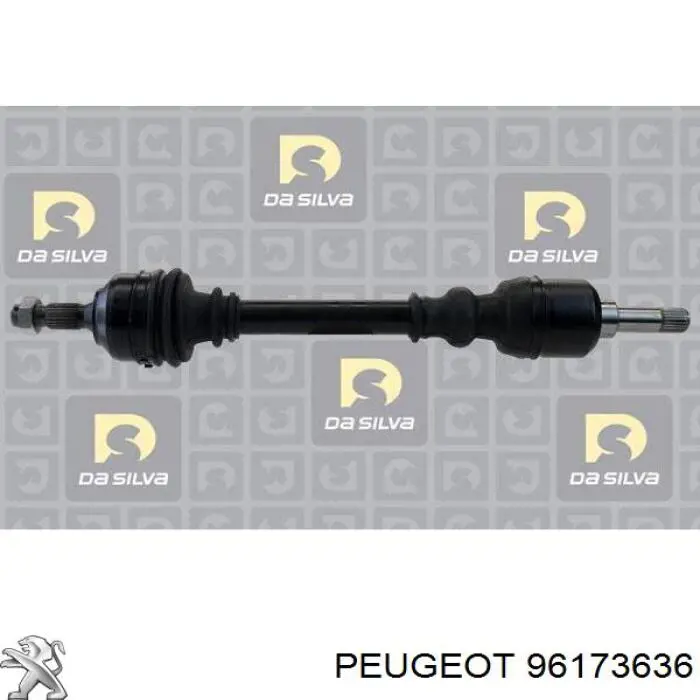 Semieixo (acionador) dianteiro direito Peugeot/Citroen 96173636 preço, a partir de 107,07 USD
