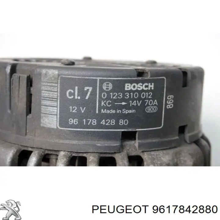 9617842880 Peugeot/Citroen Gerador