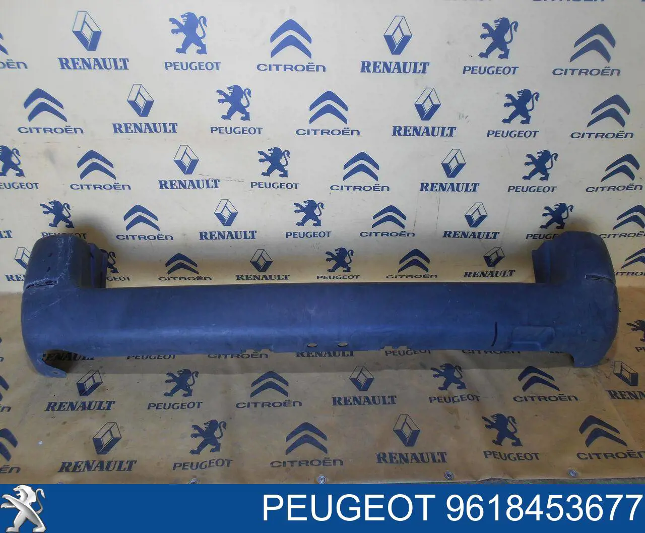 9618453677 Peugeot/Citroen Pára-choque traseiro