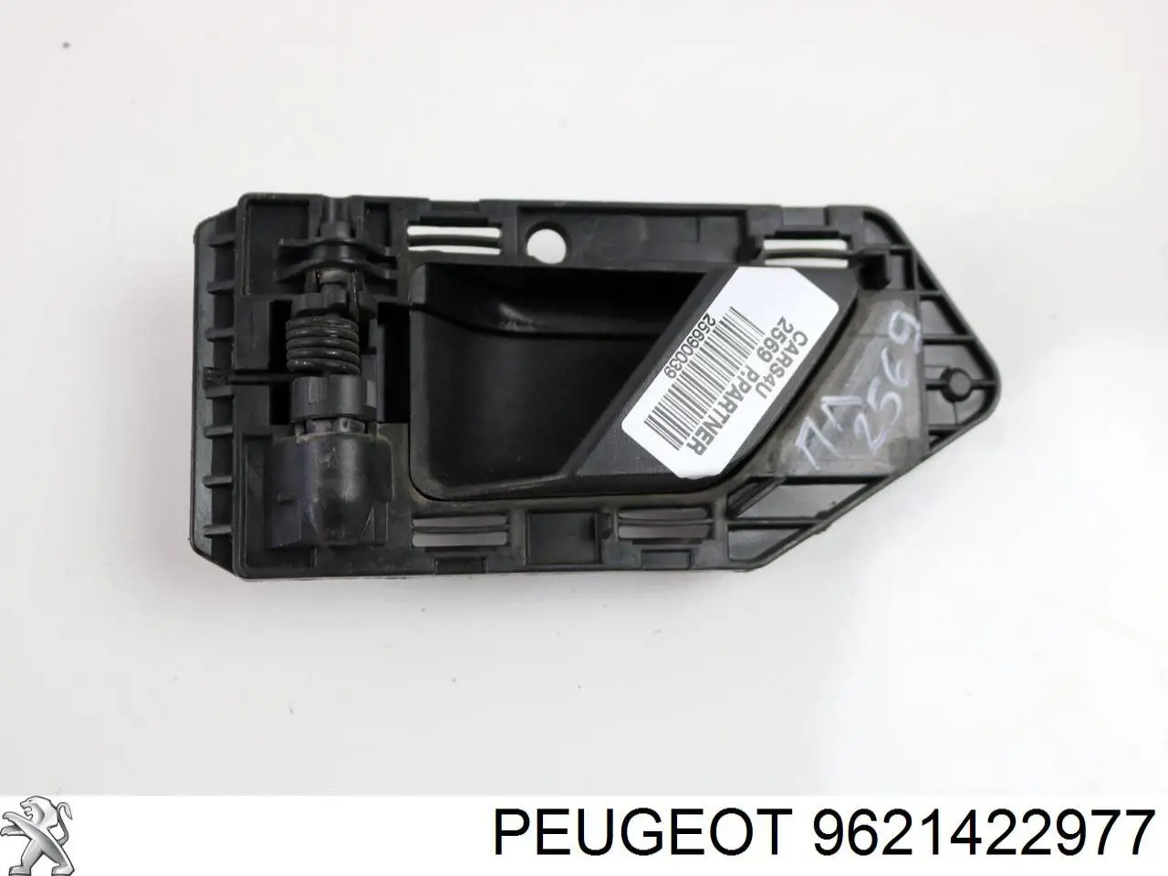 9621422977 Peugeot/Citroen Maçaneta interna esquerda da porta dianteira