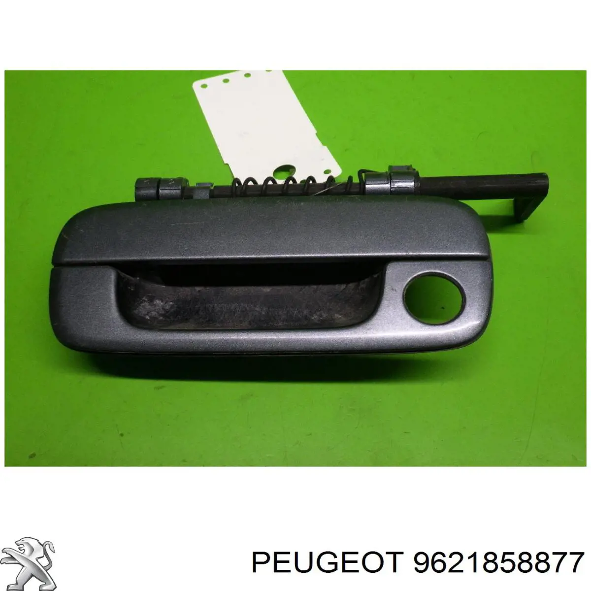 9621858877 Peugeot/Citroen Puxador externo de tampa de porta-malas (de 3ª/5ª porta traseira)