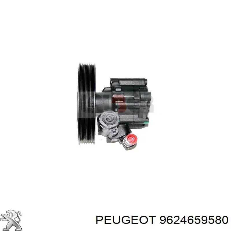 Bomba da Direção hidrâulica assistida 9624659580 Peugeot/Citroen