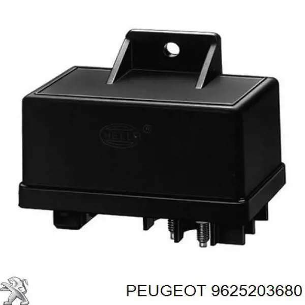 Relê das velas de incandescência 9625203680 Peugeot/Citroen