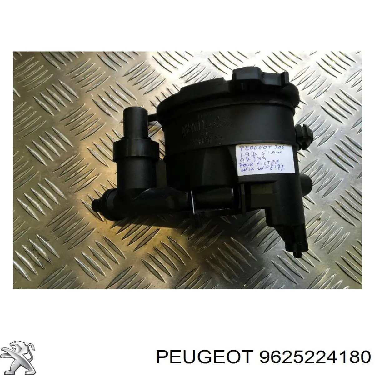 9625224180 Peugeot/Citroen Filtro de combustível