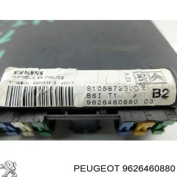 Unidade de dispositivos de segurança Peugeot/Citroen 9626460880 preço, a partir de 67,84 USD