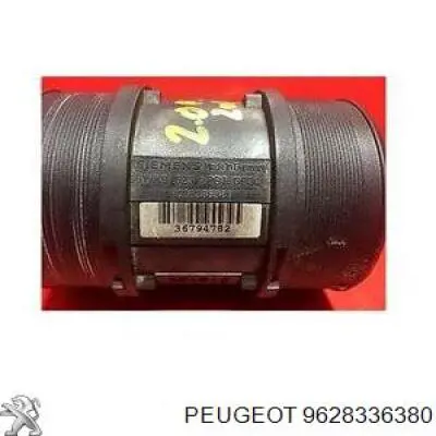 Sensor de fluxo (consumo) de ar, medidor de consumo M.A.F. - (Mass Airflow) Peugeot/Citroen 9628336380 preço, a partir de 27,24 USD