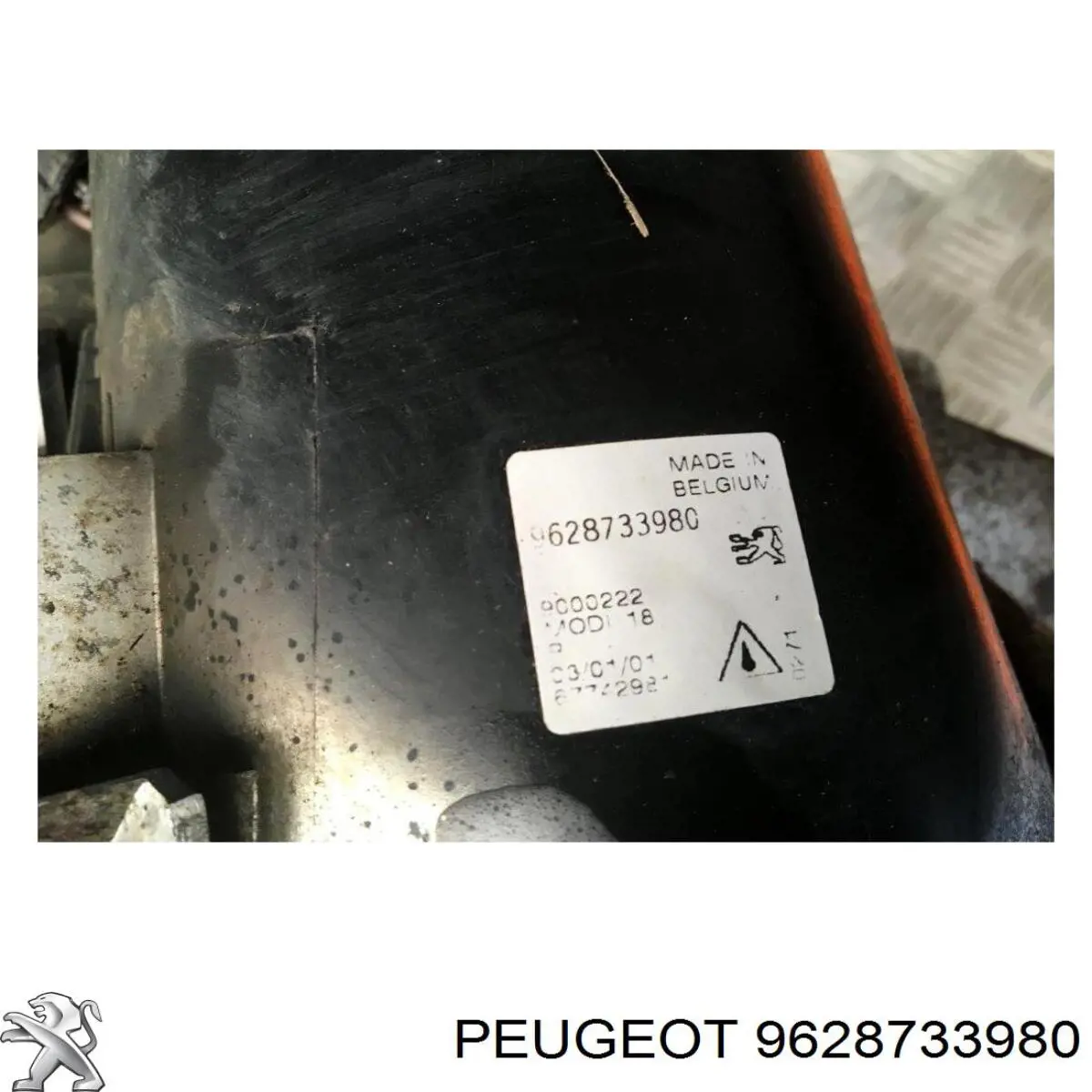 9628733980 Peugeot/Citroen Luzes de nevoeiro direitas