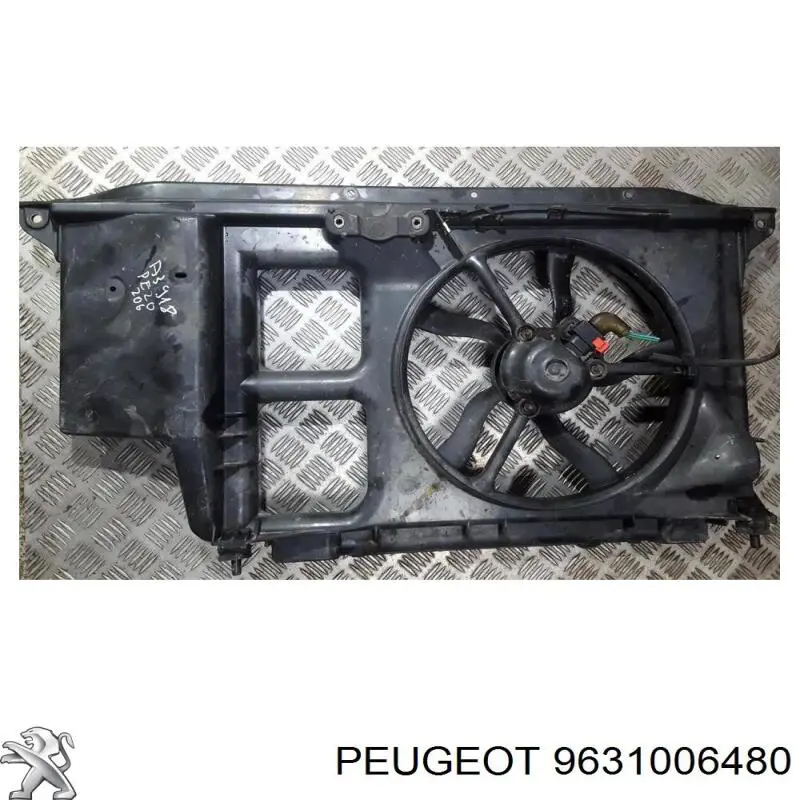 Suporte do radiador montado (painel de montagem de fixação das luzes) Peugeot/Citroen 9631006480 preço, a partir de 89,44 USD
