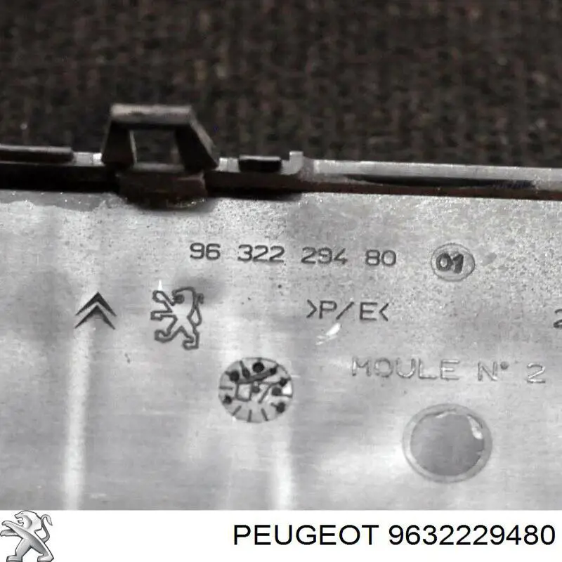 9632229480 Peugeot/Citroen Unidade de dispositivos de segurança