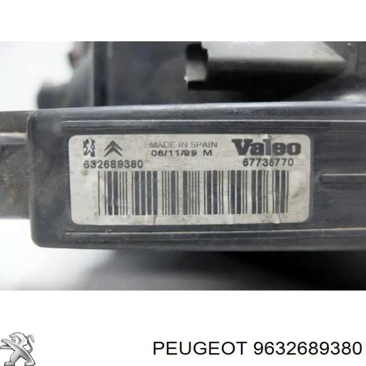 Luz esquerda Peugeot/Citroen 9632689380 preço, a partir de 62,99 USD