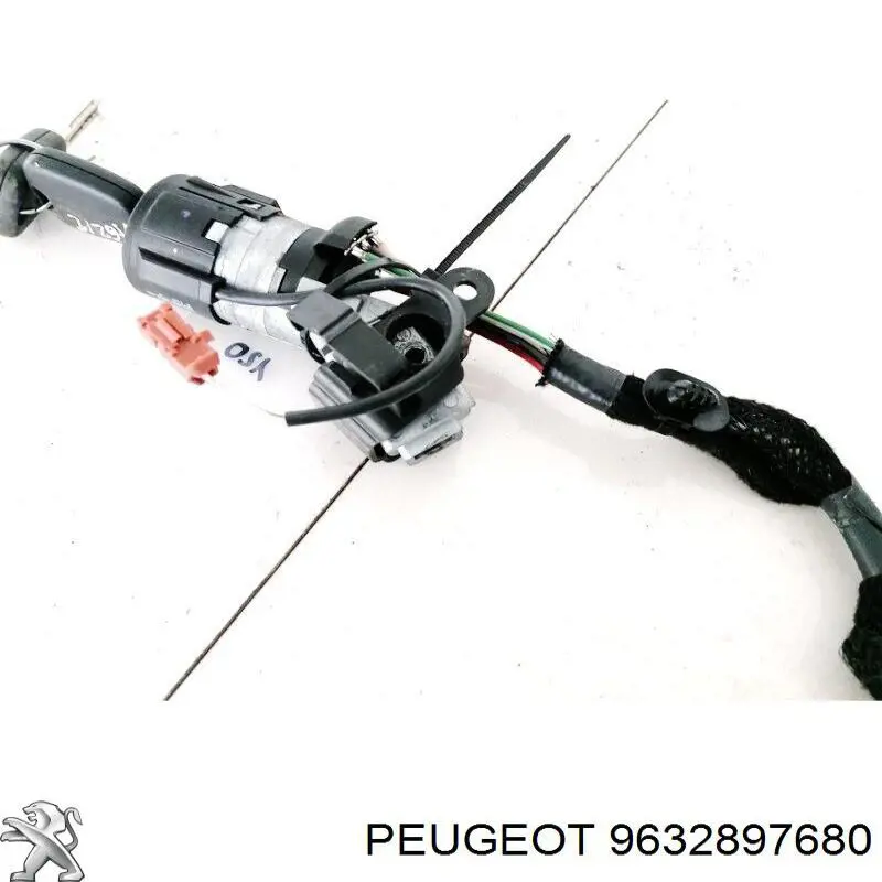 9632897680 Peugeot/Citroen Antena (anel) de imobilizador
