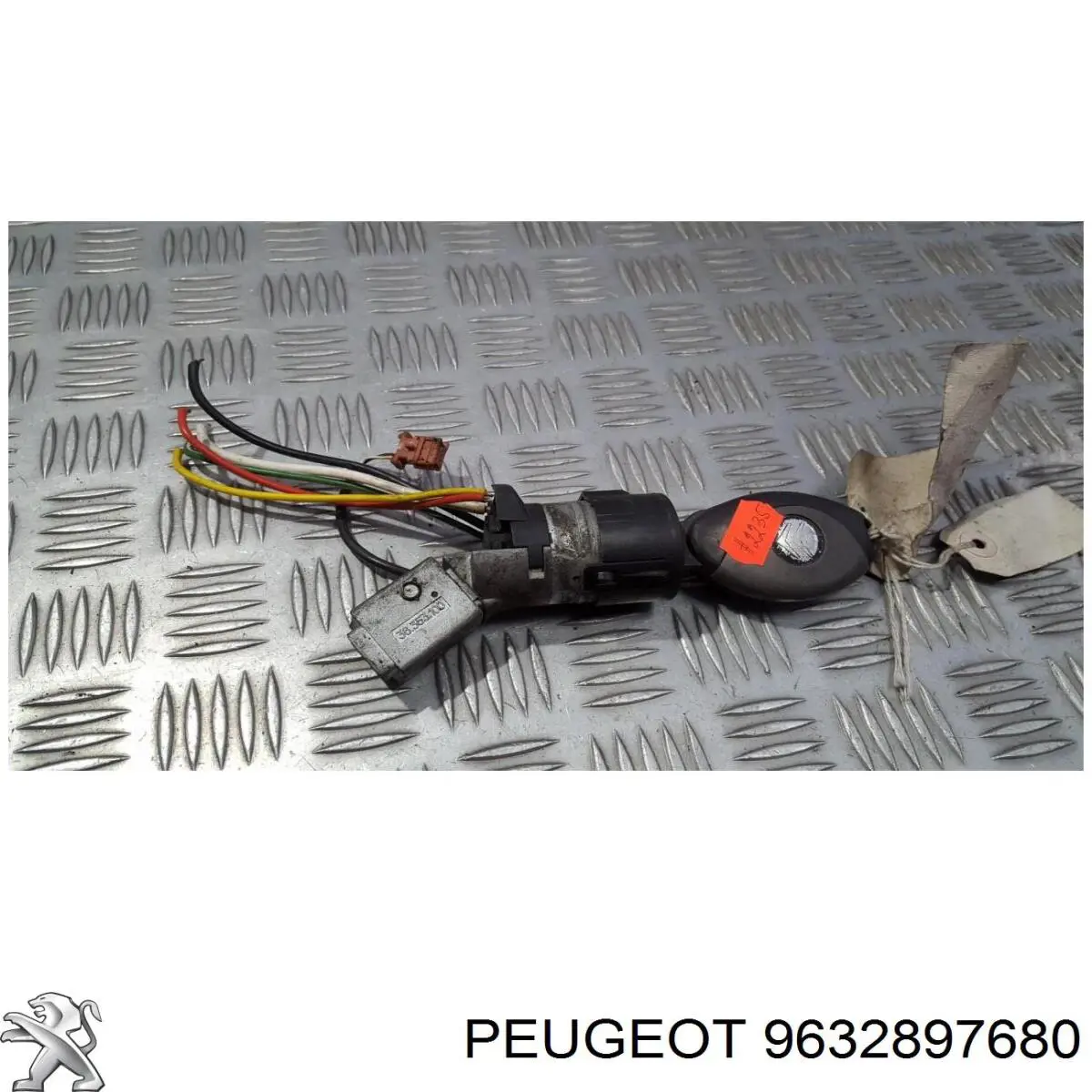 Antena (anel) de imobilizador 9632897680 Peugeot/Citroen