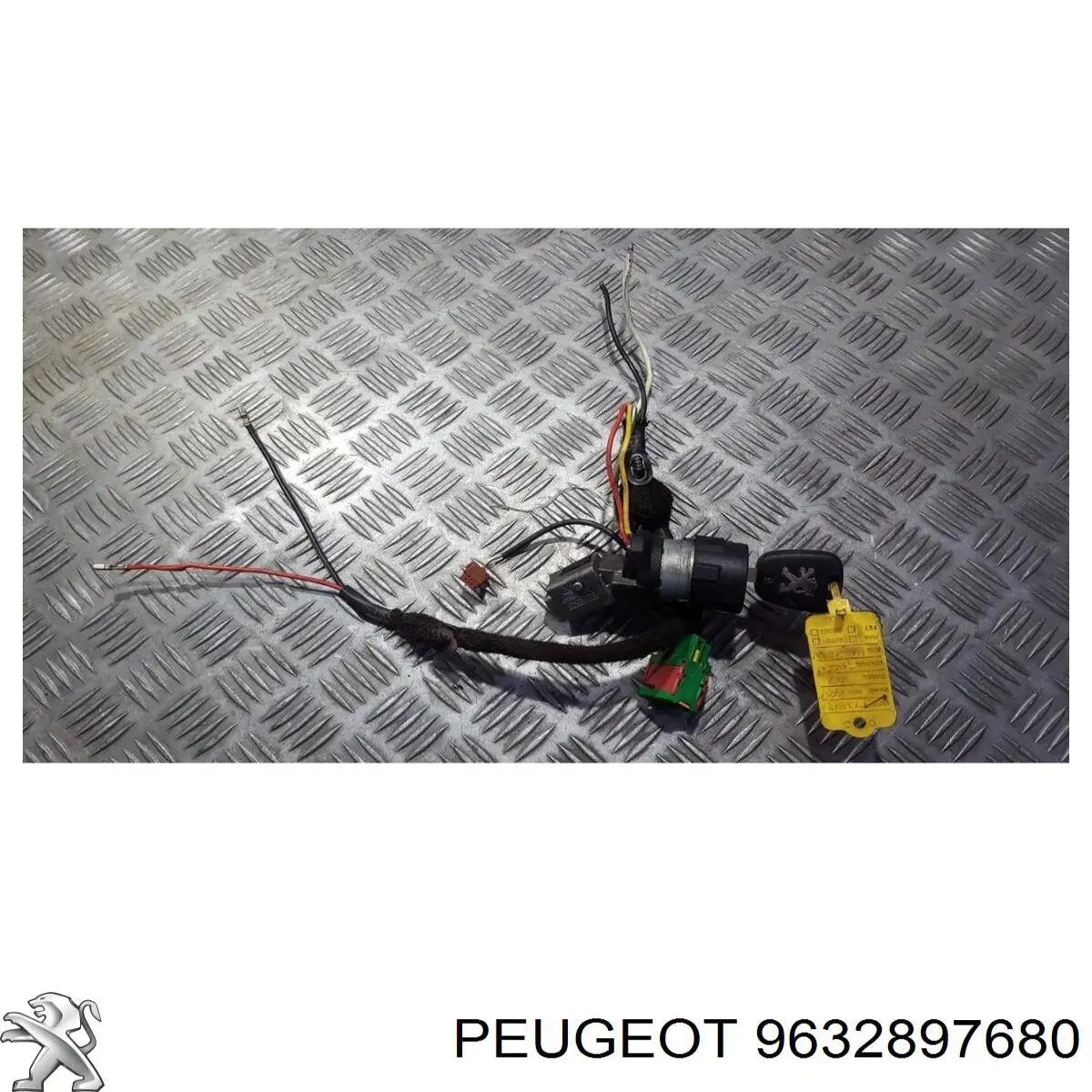 Compre 9632897680 Peugeot/Citroen Antena (anel) de imobilizador