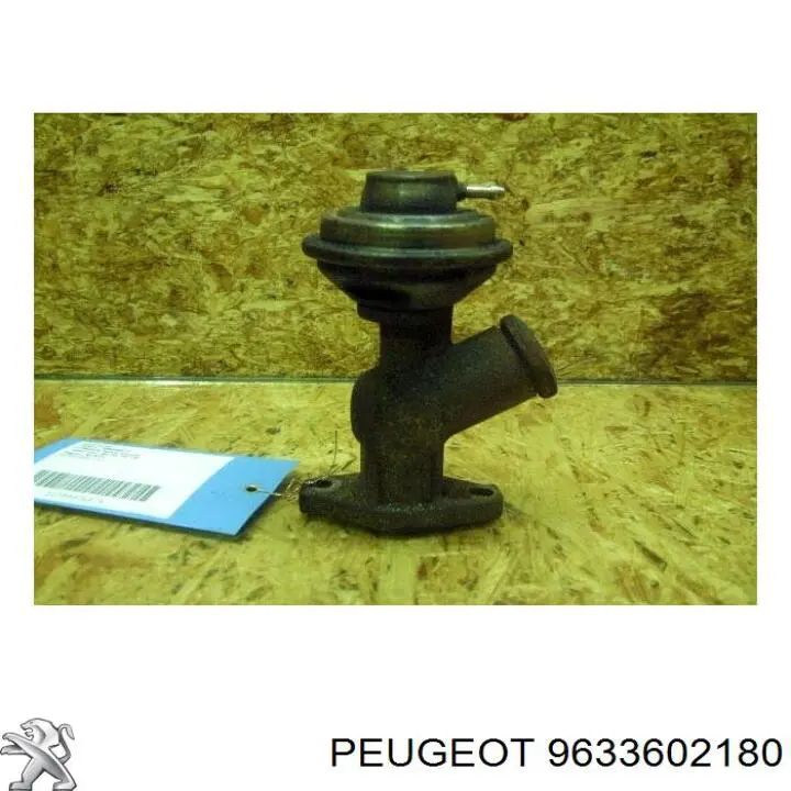 Compre 9633602180 Peugeot/Citroen Válvula EGR de recirculação dos gases