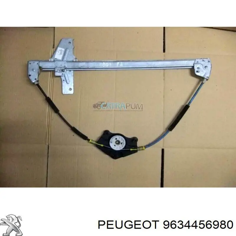 Mecanismo de acionamento de vidro da porta dianteira esquerda Peugeot/Citroen 9634456980 preço, a partir de 44,27 USD