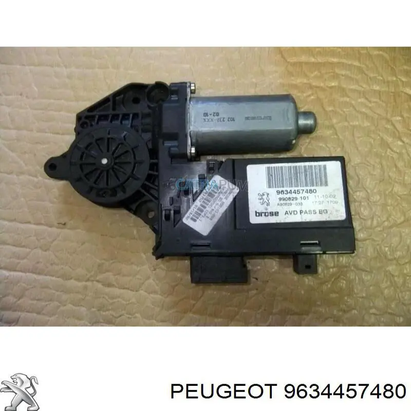 Compre 9222CF Peugeot/Citroen Motor de acionamento de vidro da porta dianteira direita