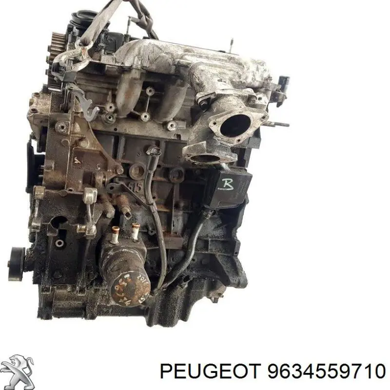 9634559710 Peugeot/Citroen Cabeça de motor (CBC)