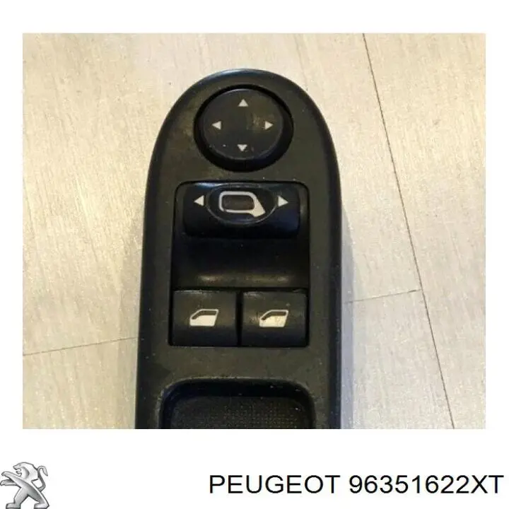 Compre 00006554E4 Peugeot/Citroen Unidade de botões dianteira esquerda de controlo de elevador de vidro