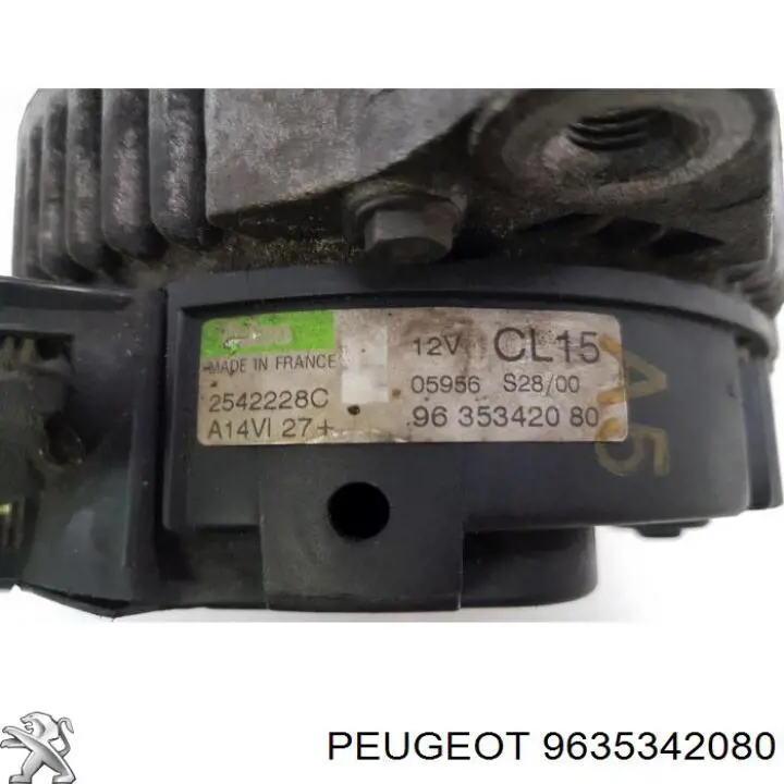 9635342080 Peugeot/Citroen Gerador