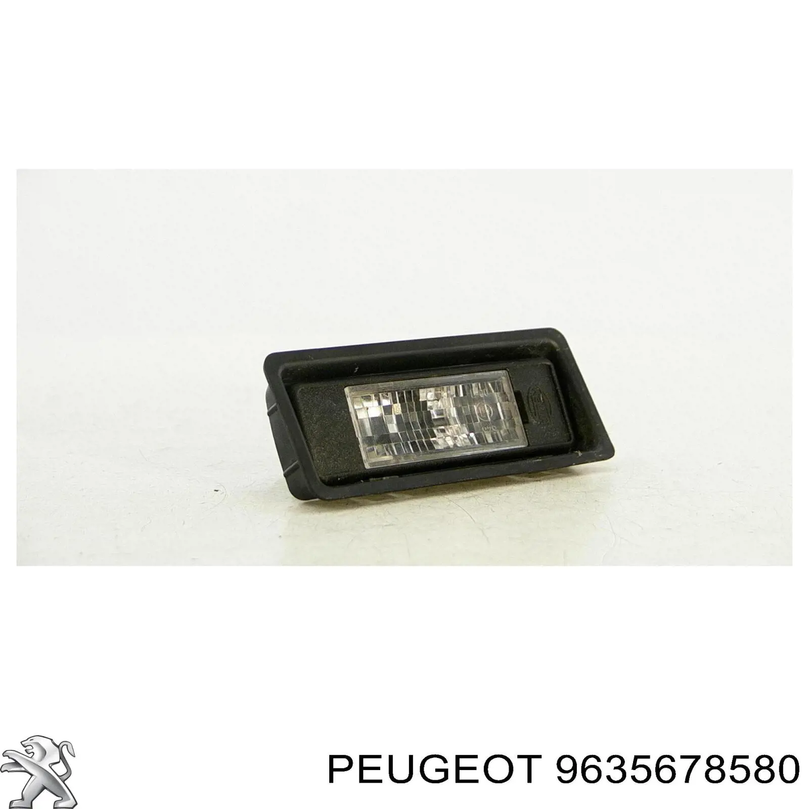 Lanterna da luz de fundo de matrícula traseira Peugeot/Citroen 9635678580 preço, a partir de 23,67 USD