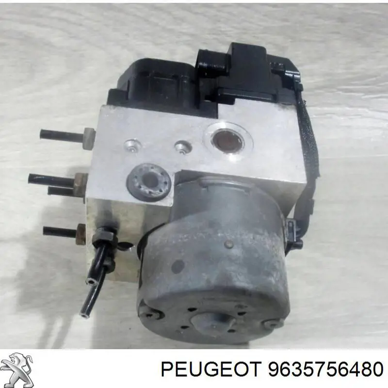 9635756480 Peugeot/Citroen Unidade hidráulico de controlo ABS