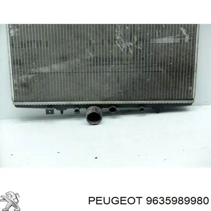 9635989980 Peugeot/Citroen Radiador de esfriamento de motor