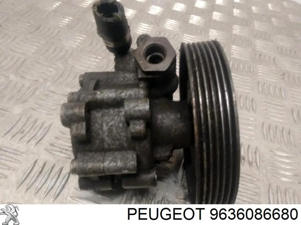 9636086680 Peugeot/Citroen Bomba da Direção hidrâulica assistida