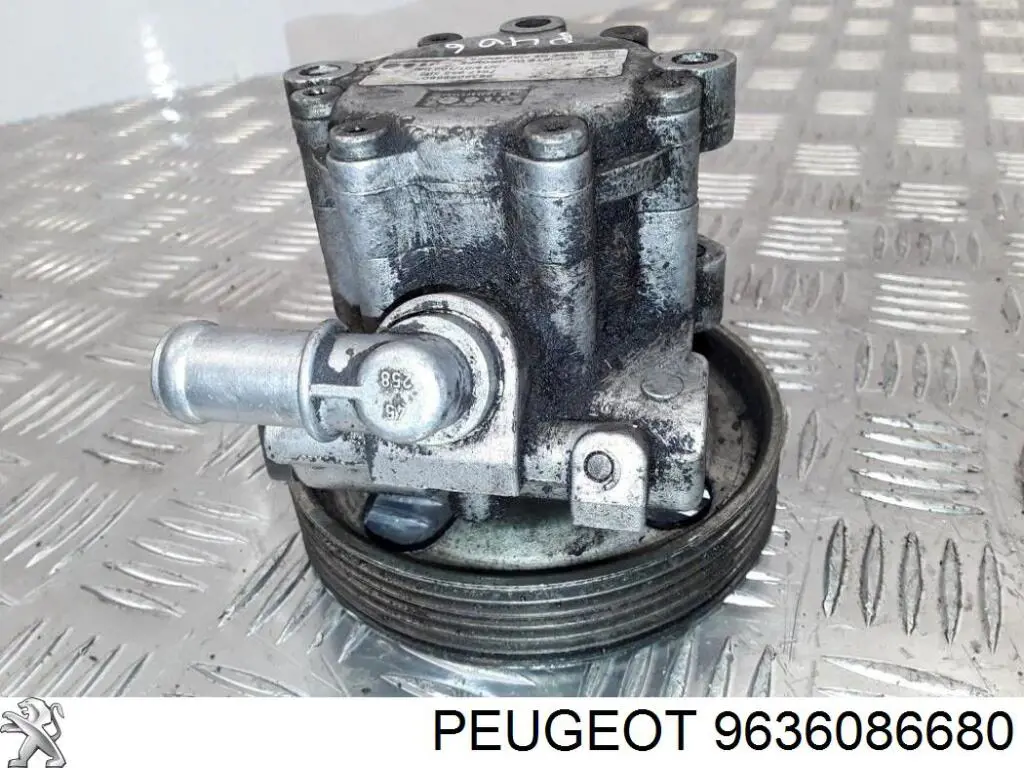 Compre 9636086680 Peugeot/Citroen Bomba da Direção hidrâulica assistida