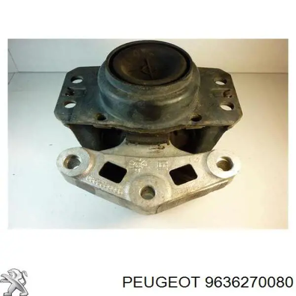 9636270080 Peugeot/Citroen Coxim (suporte) direito superior de motor