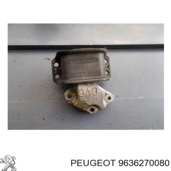 Coxim (suporte) direito superior de motor Peugeot/Citroen 9636270080 preço, a partir de 44,27 USD