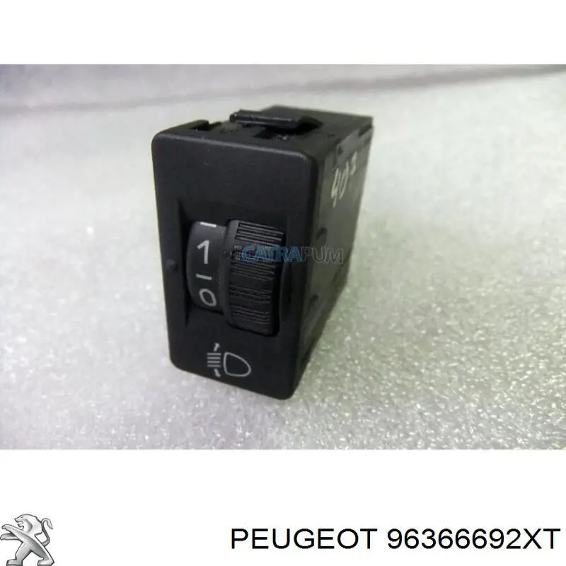 Botão (regulador) de corretor das luzes Peugeot/Citroen 96366692XT preço, a partir de 25,54 USD
