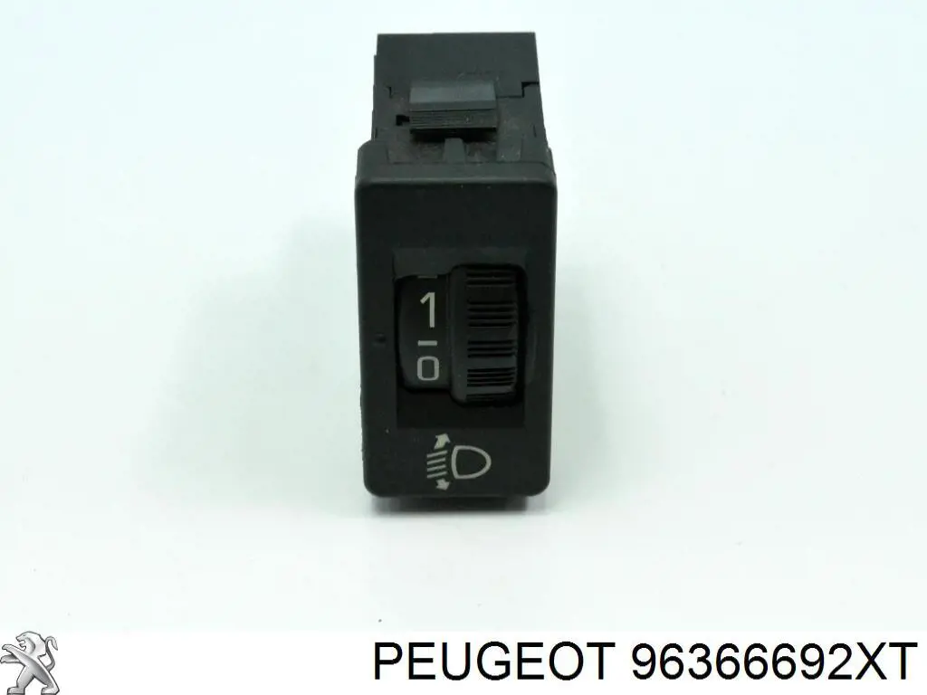 Compre 96366692XT Peugeot/Citroen Botão (regulador) de corretor das luzes