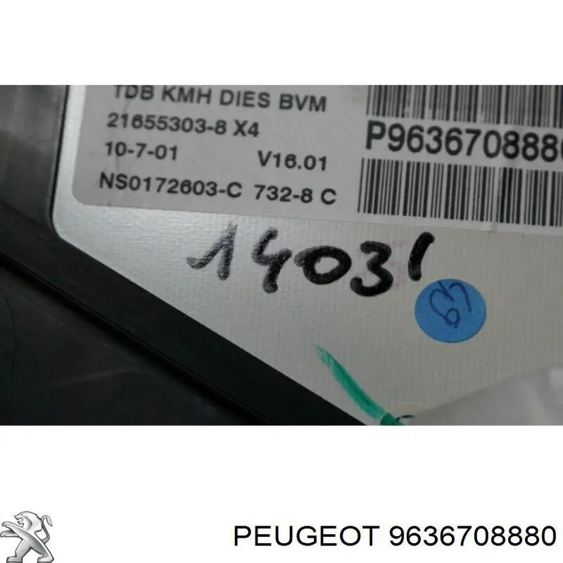 Painel de instrumentos (quadro de instrumentos) Peugeot/Citroen 9636708880 preço, a partir de 49,46 USD