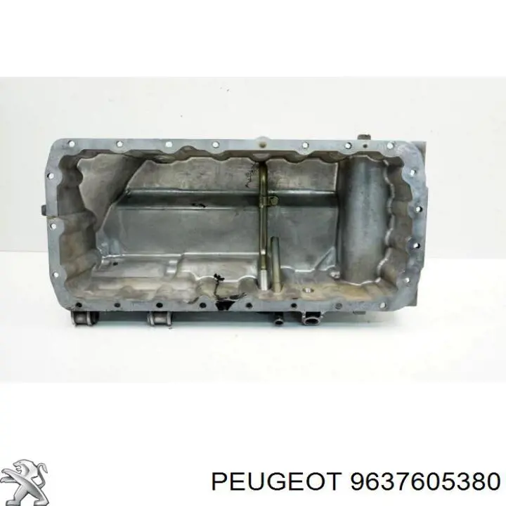 9637605380 Peugeot/Citroen Panela de óleo de cárter do motor