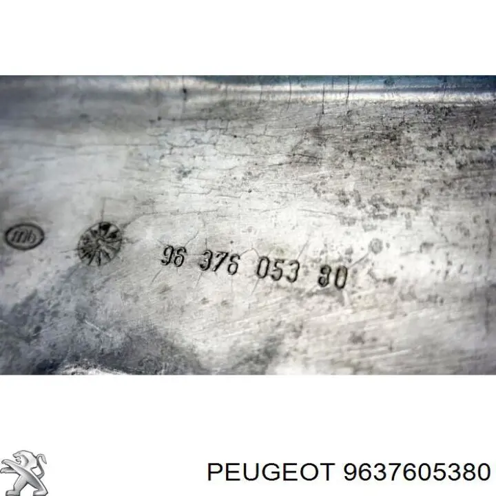 Panela de óleo de cárter do motor Peugeot/Citroen 9637605380 preço, a partir de 105,13 USD