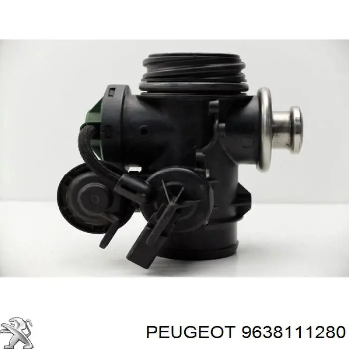 9638111280 Peugeot/Citroen Válvula EGR de recirculação dos gases