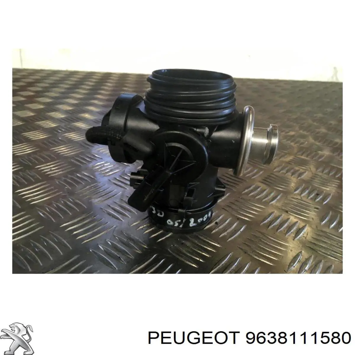 9638111580 Peugeot/Citroen Válvula EGR de recirculação dos gases