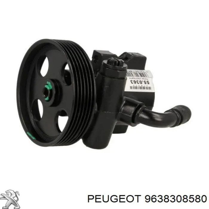 9638308580 Peugeot/Citroen Bomba da Direção hidrâulica assistida