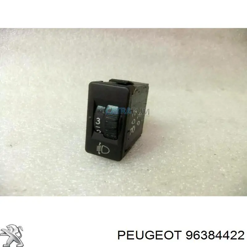 Botão (regulador) de corretor das luzes Peugeot/Citroen 96384422 preço, a partir de 25,54 USD