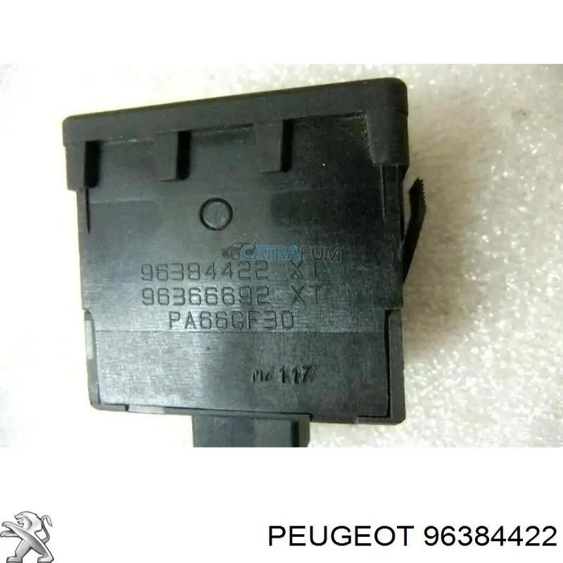 Compre 96384422 Peugeot/Citroen Botão (regulador) de corretor das luzes