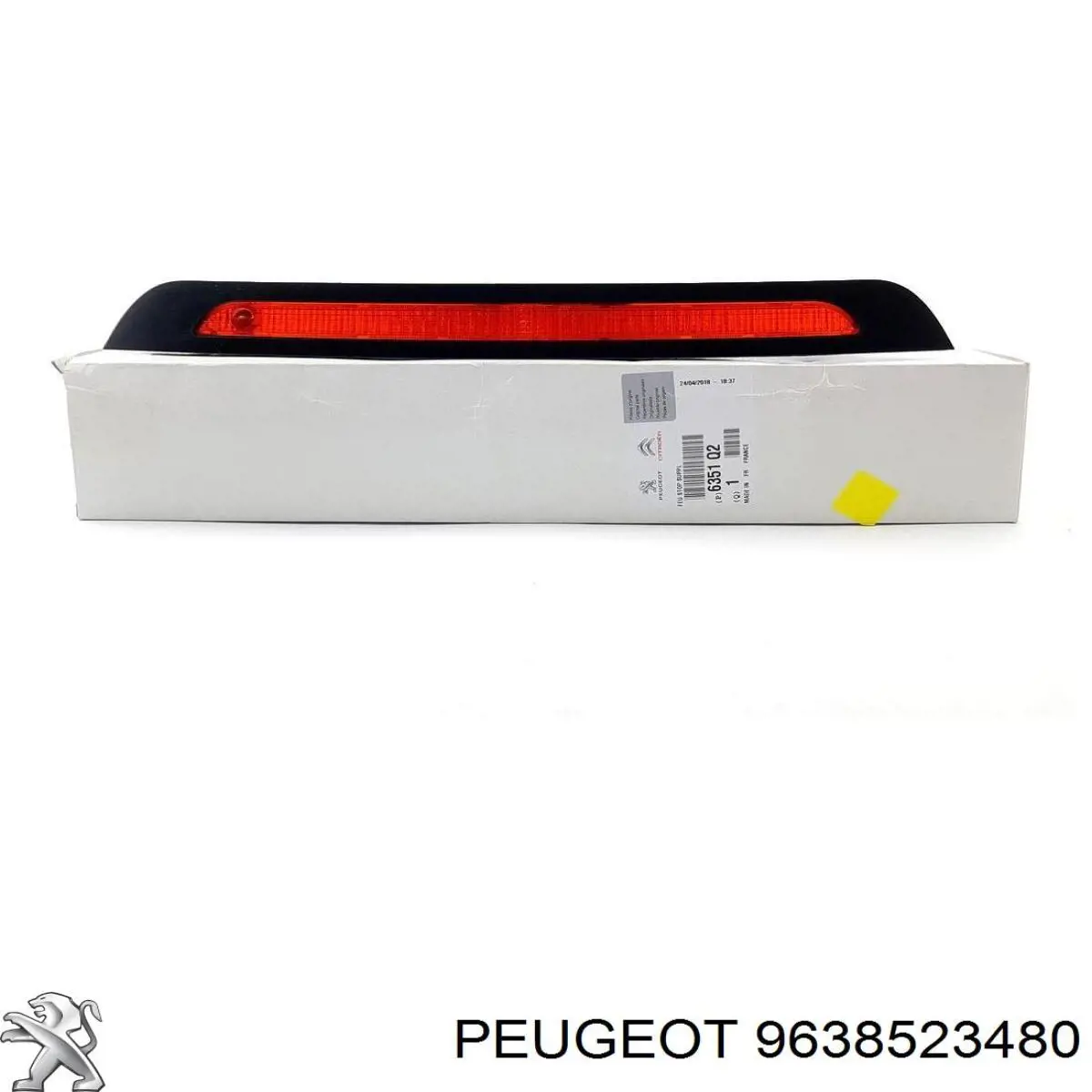 Compre 6351Q2 Peugeot/Citroen Sinal de parada traseiro adicional