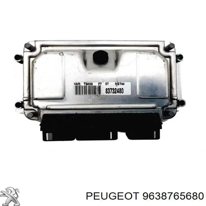 Compre 9638765680 Peugeot/Citroen Módulo de direção (Centralina eletrônica) de motor
