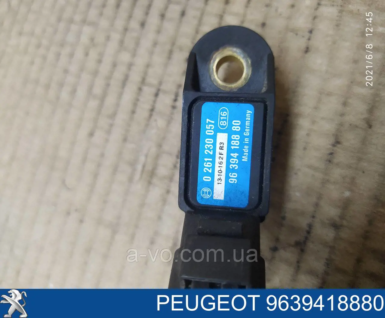 Sensor de pressão no coletor de admissão, MAP Peugeot/Citroen 9639418880 preço, a partir de 36,80 USD