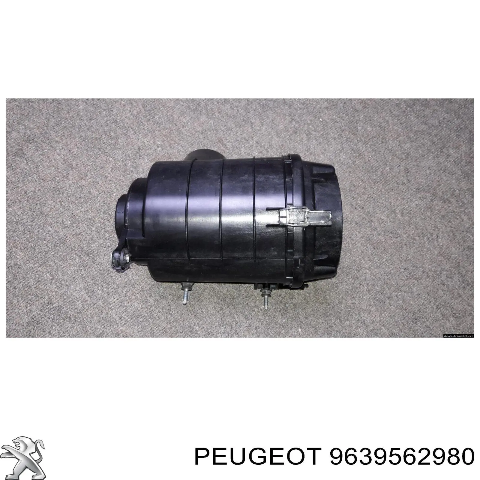 9639562980 Peugeot/Citroen Caixa de filtro de ar