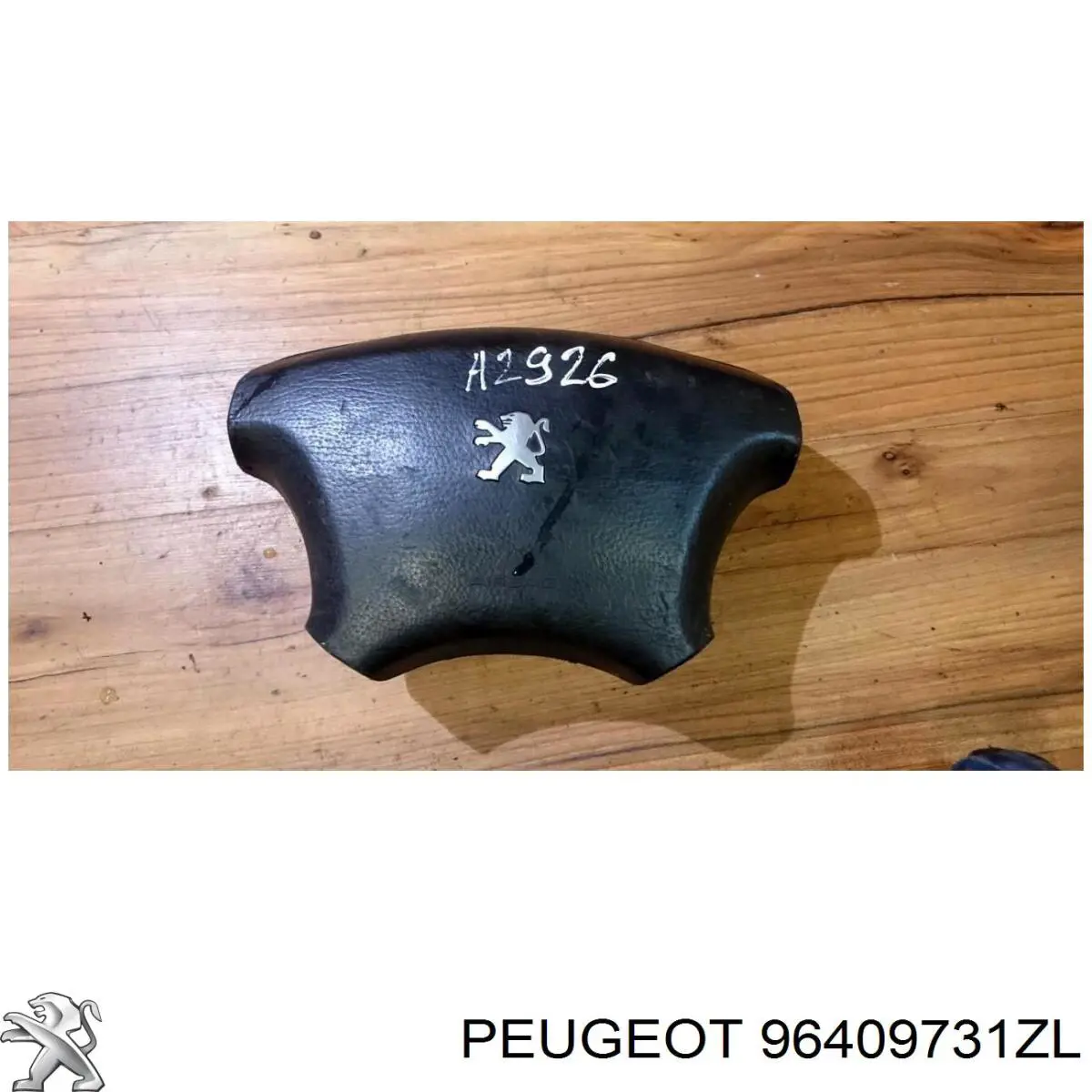 96409731ZL Peugeot/Citroen Cinto de segurança (AIRBAG) de condutor