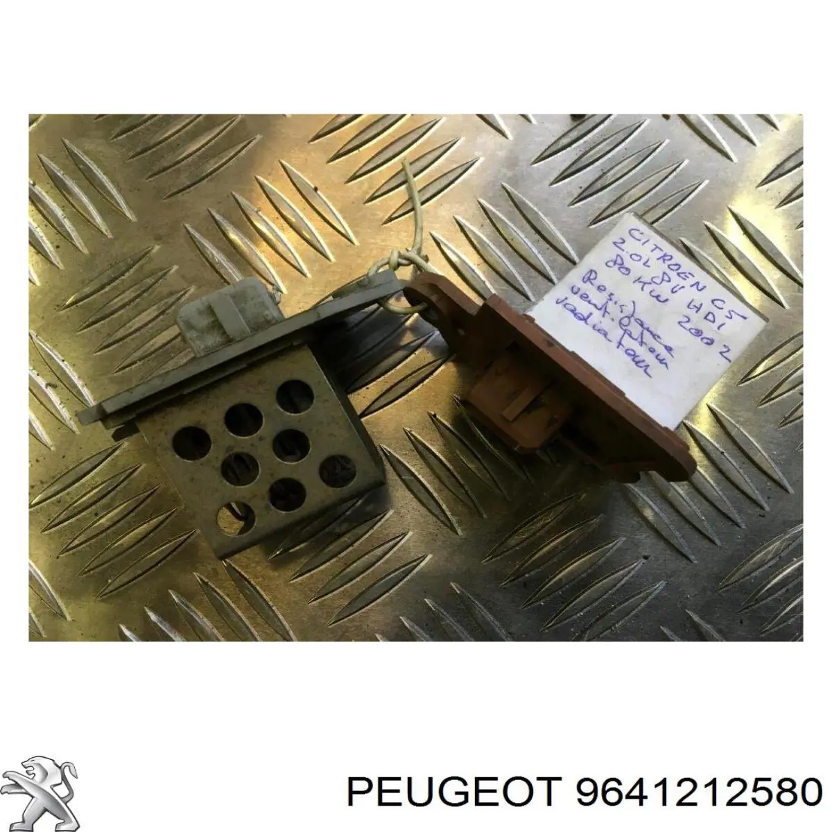 Regulador de revoluções de ventilador de esfriamento (unidade de controlo) Peugeot/Citroen 9641212580 preço, a partir de 21,80 USD