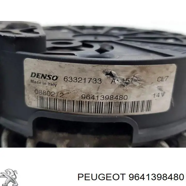 9641398480 Peugeot/Citroen Gerador