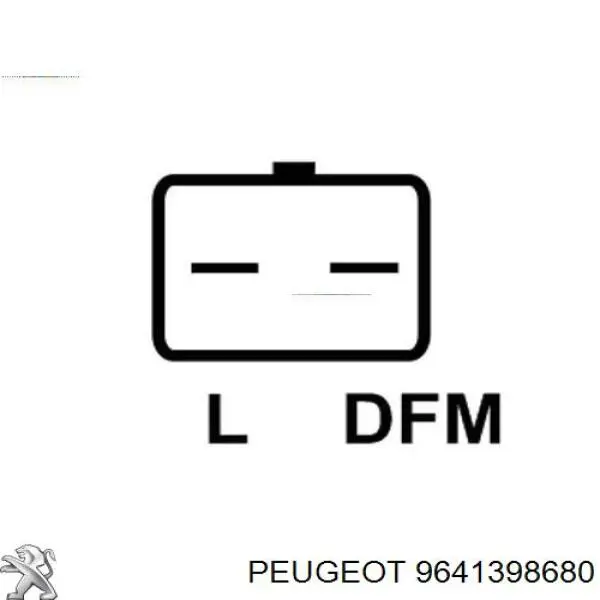 Gerador Peugeot/Citroen 9641398680 preço, a partir de 72,36 USD