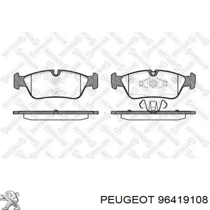 Compre 96419108 Peugeot/Citroen Tubo coletor de escape